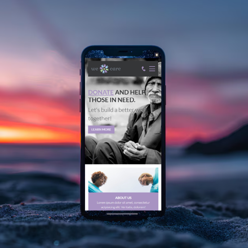 Charity Website Design